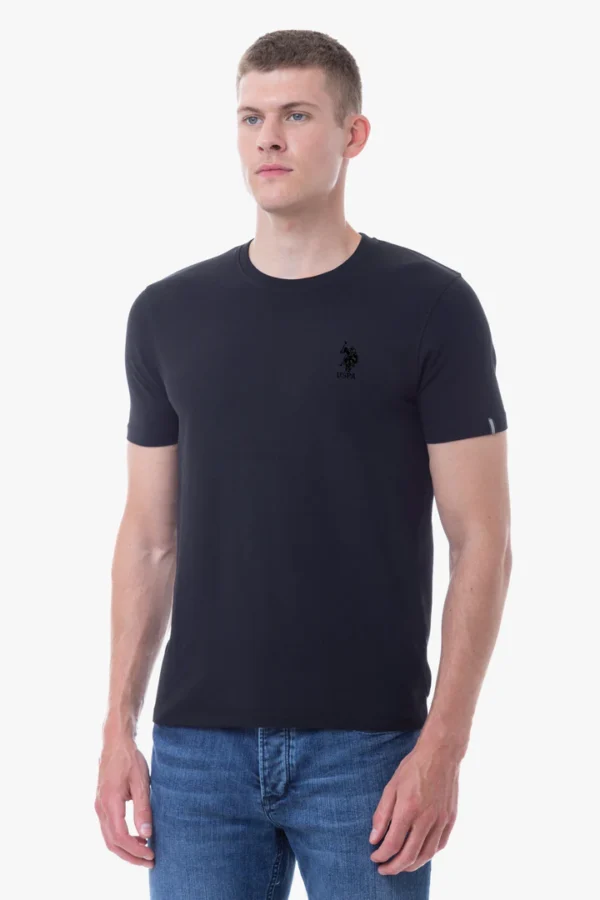 T-shirt girocollo con logo U.S. Polo Assn.