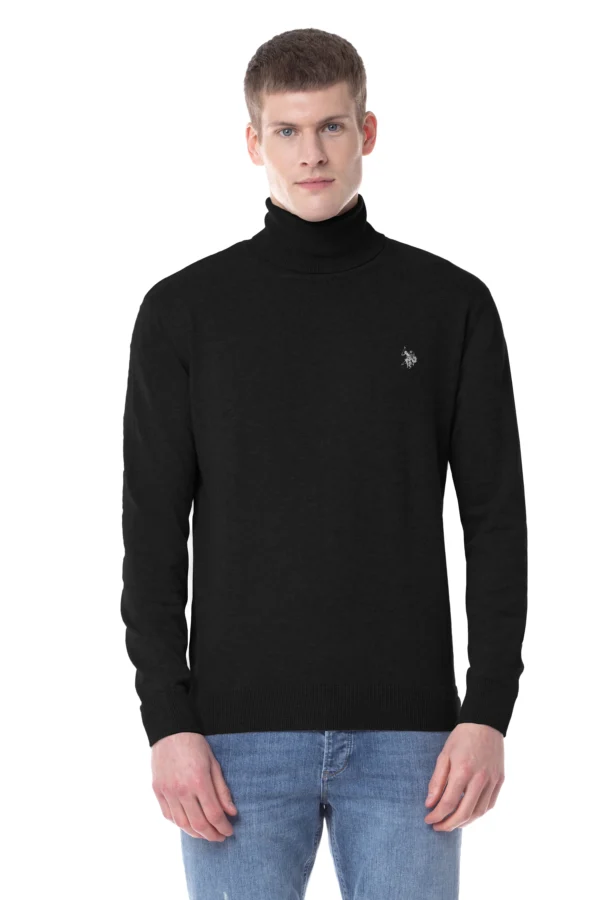 Maglia dolcevita cotone e cashmere U.S. Polo Assn